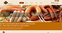 Desktop Screenshot of ovitek.si